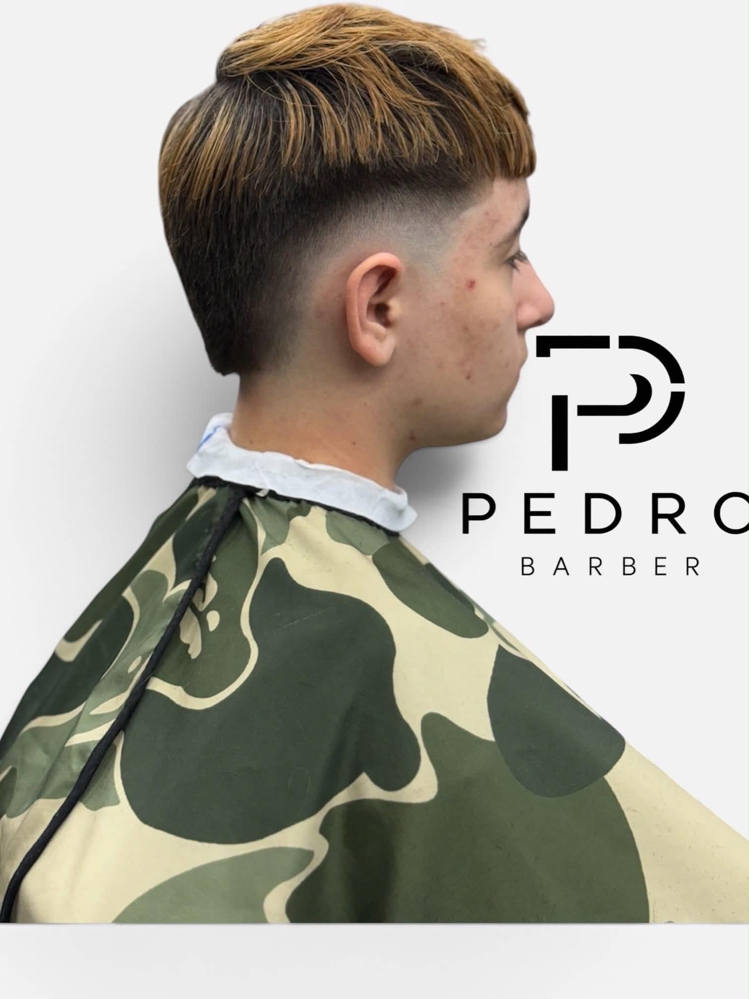 Clean low fade, cut by Pedro
